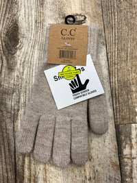 CC Heather Knit Gloves