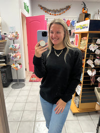 Z Round Neck Basic Sweaters