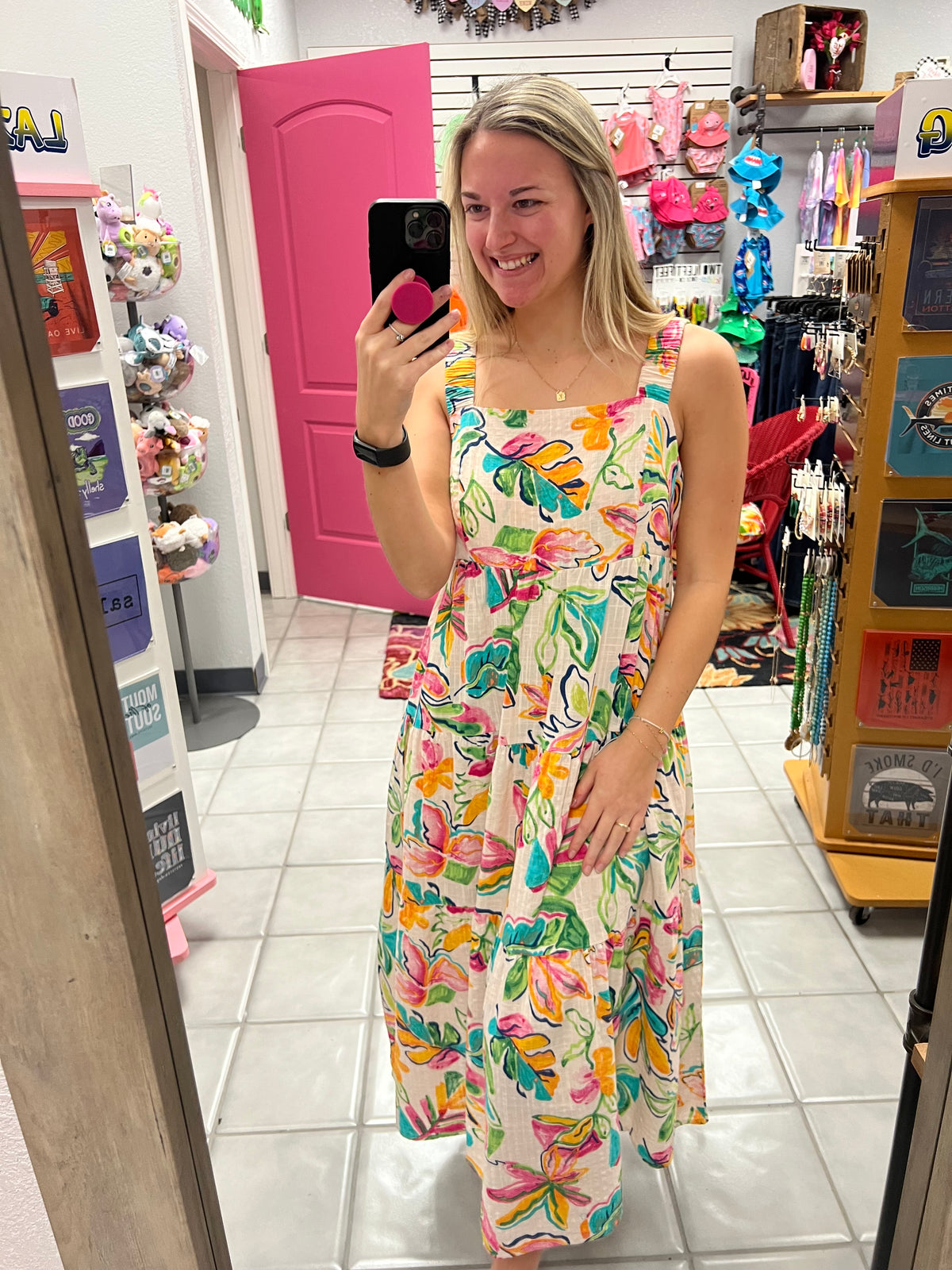 Tropical Maxi Dress