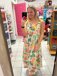 Tropical Maxi Dress