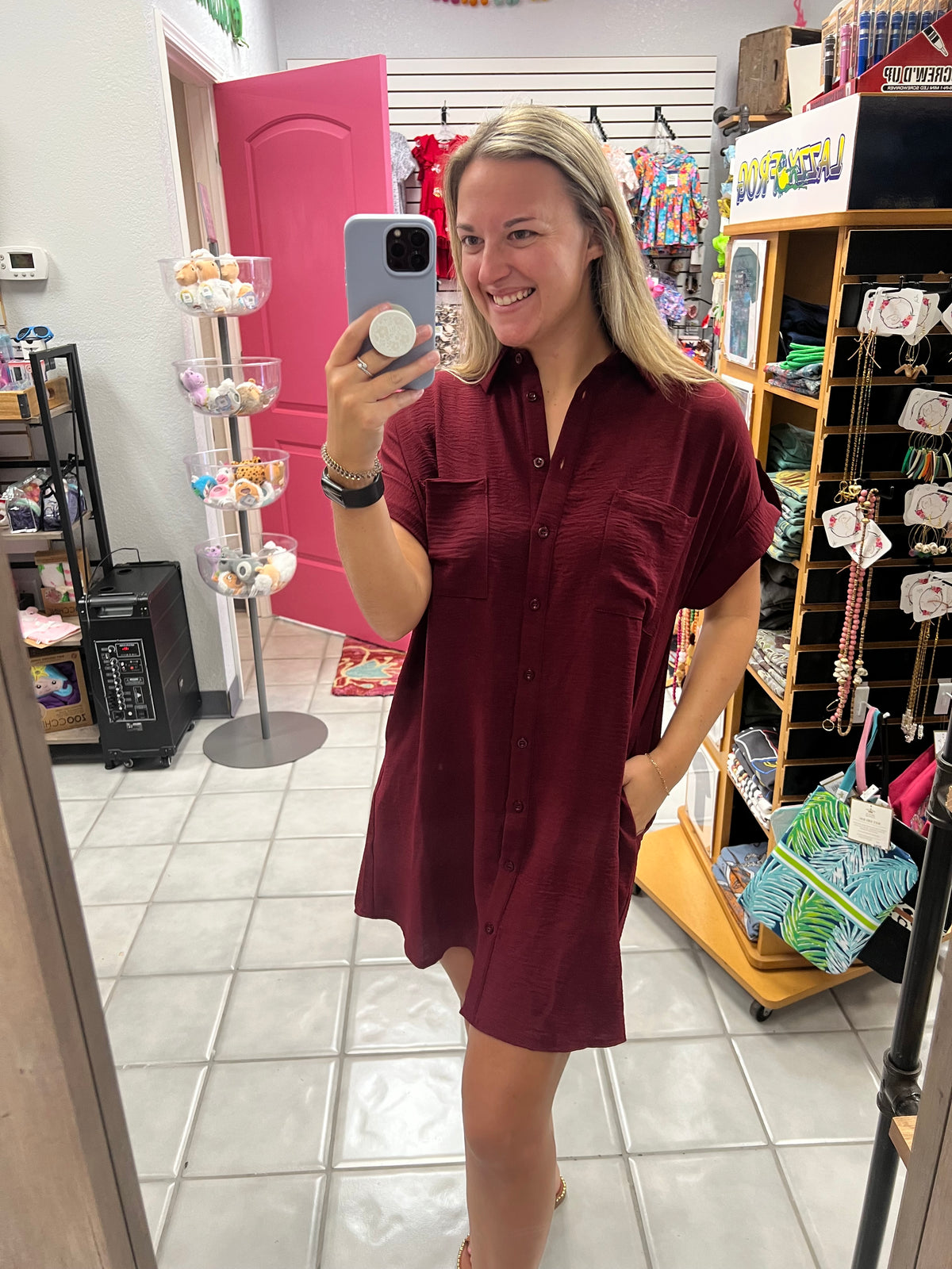 Everyday Button Up Dress