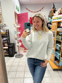 High-Low Oversized Sweater