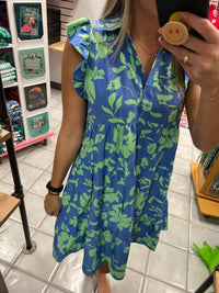 Floral A Line Tiered Dress*