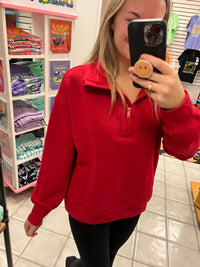 True Red Pullover