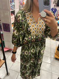 Evergreen Maxi Dress