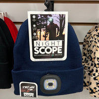 Night Scope Rechargeable LED Beanie*
