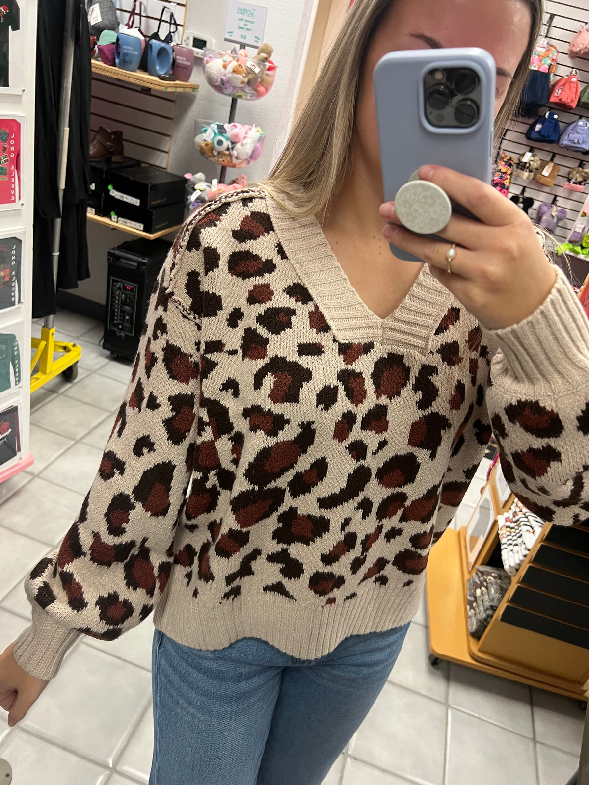 Leopard Sweater*