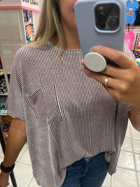 Ribbed SS Top