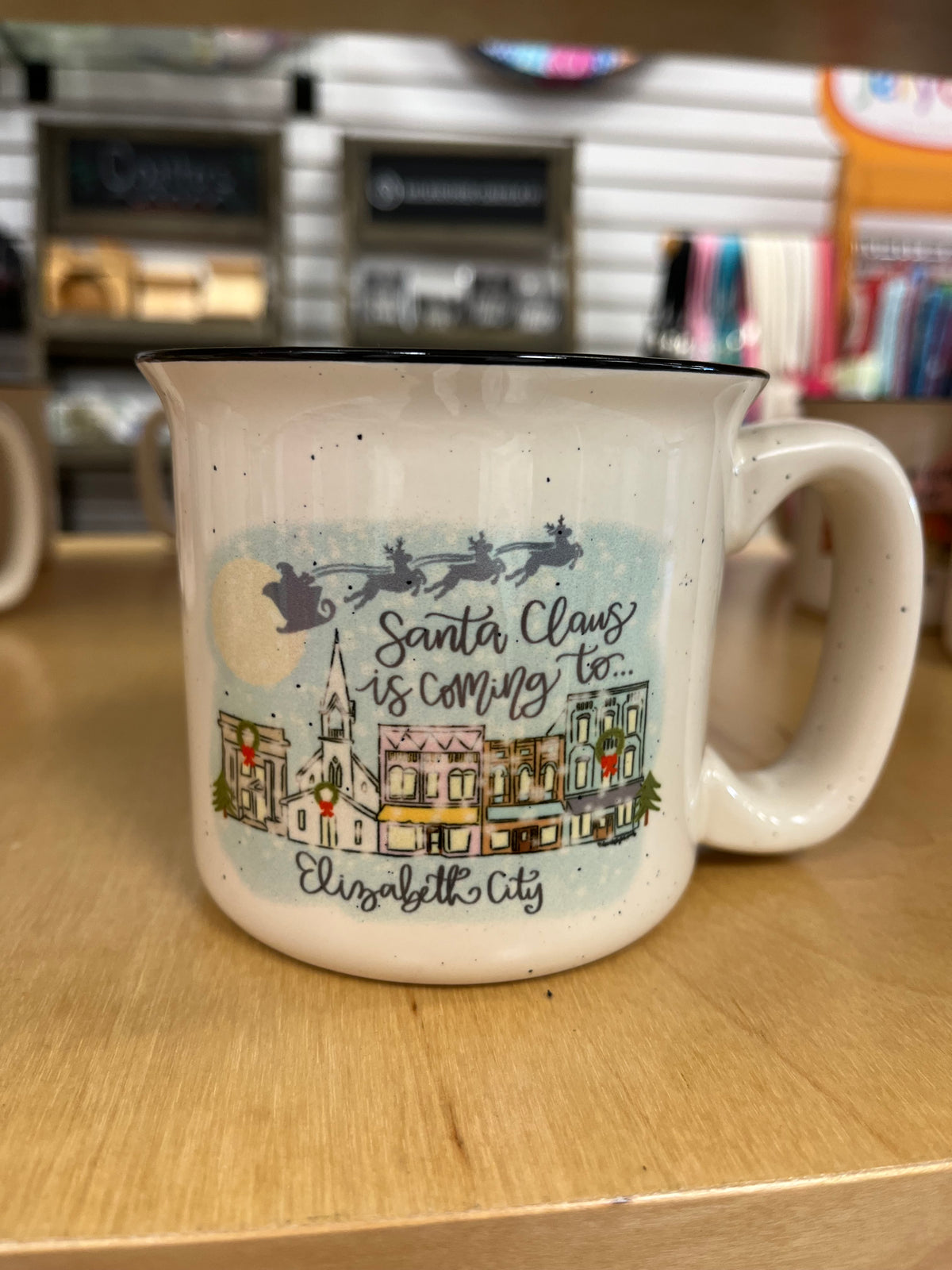Santa Claus is Coming to Elizabeth City NC Mug