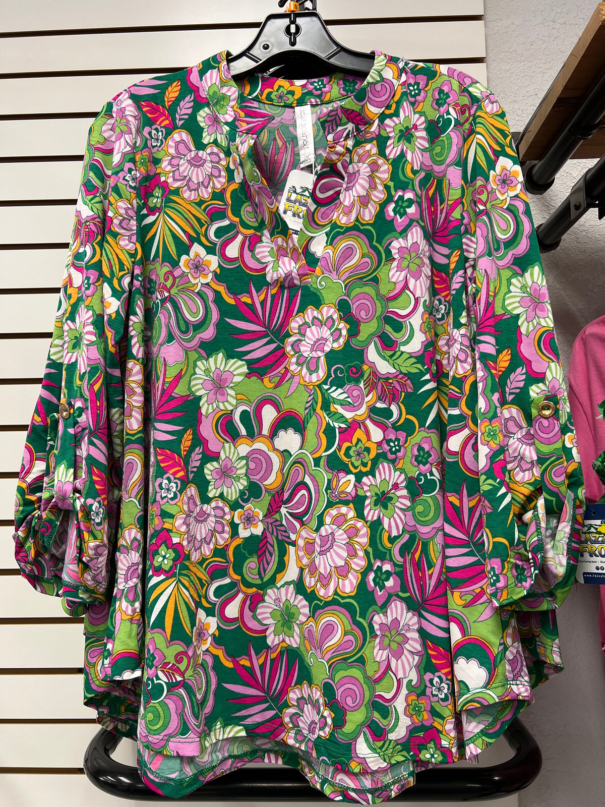 DS Lizzy Lucky Paisley Top