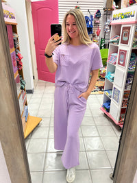 Lavender Travel Top*