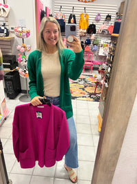 Z Waffle Cardigan
