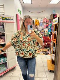 Fall Florals Top