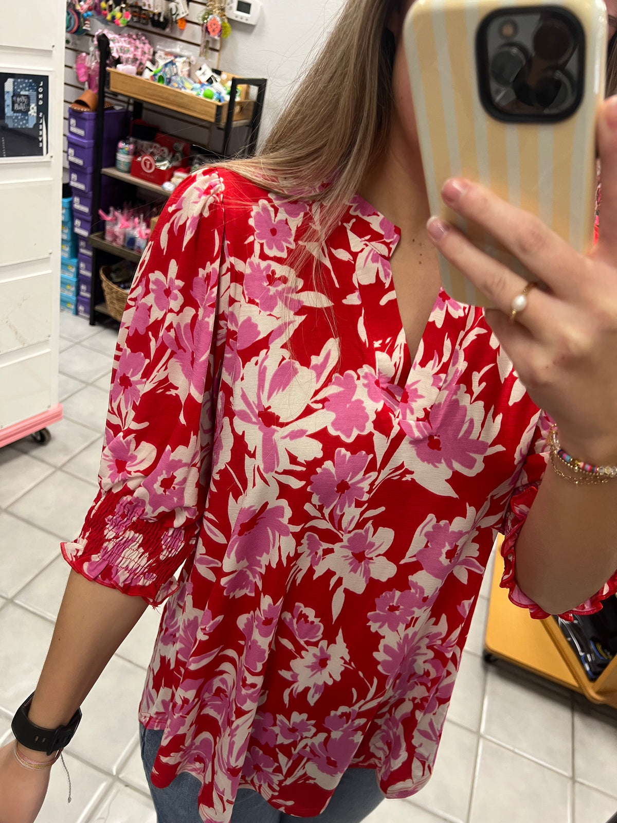DS Rosie Red Top