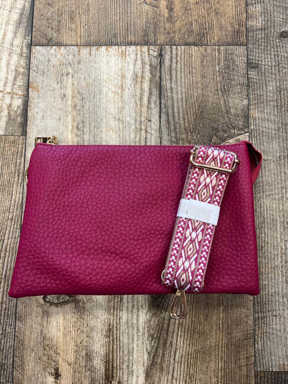 Big Wristlet Crossbody with 3 Compartment*