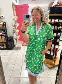 Green Mix Dress