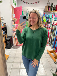 Z Front Seam Sweater