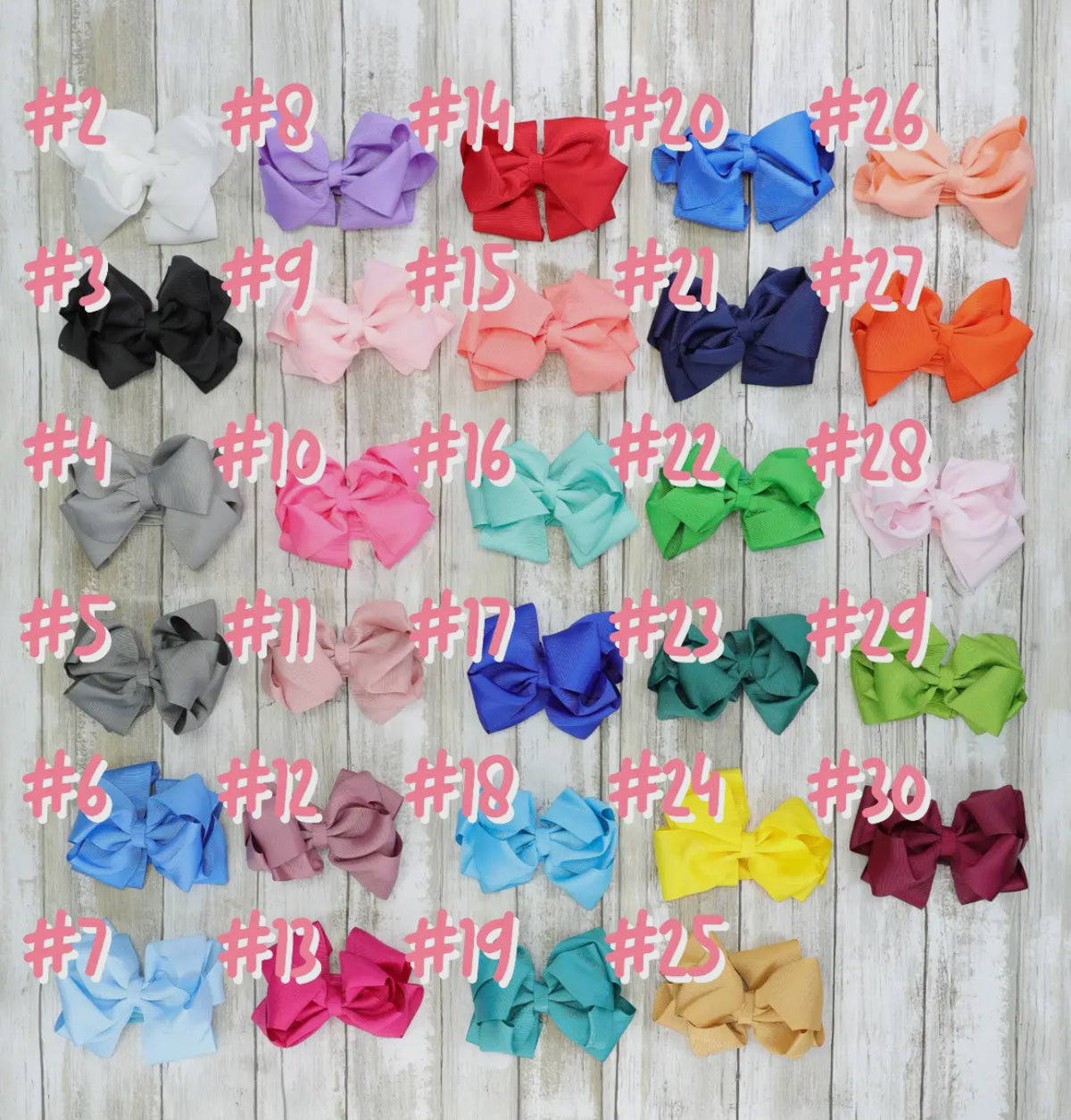 5” Double Layer Bow Headband