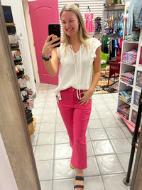 YMI Cropped Mini Bootcut Jeans*