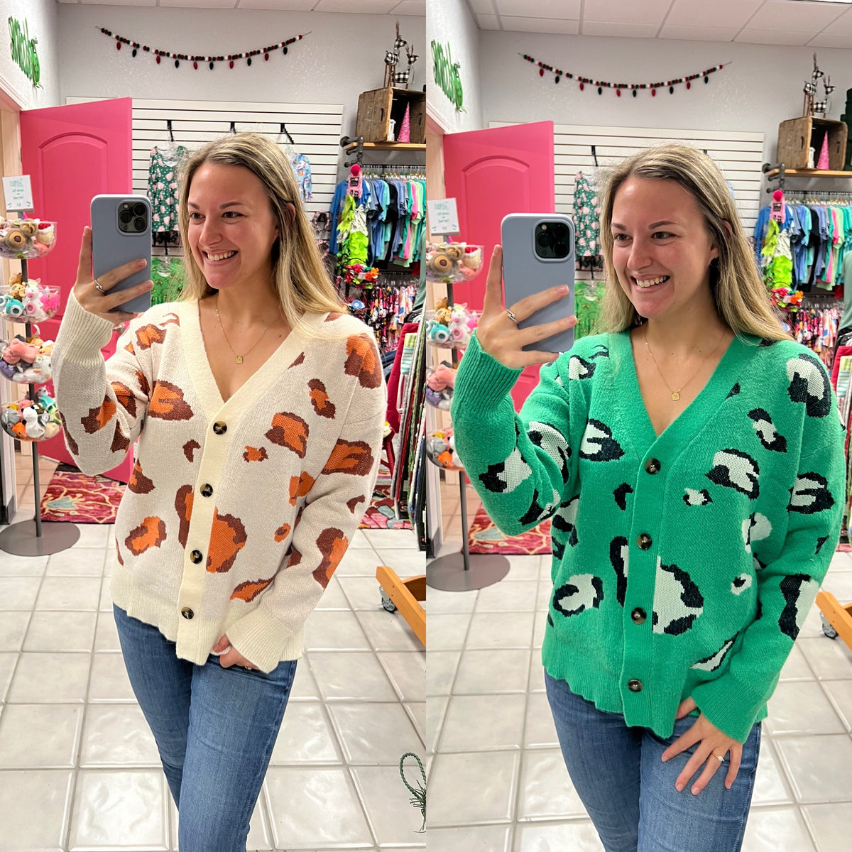 Cheetah Cardigan*