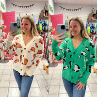 Cheetah Cardigan*
