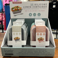 Krumb Kitchen Silicone Lunch Container*