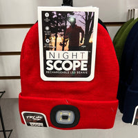 Night Scope Rechargeable LED Beanie*