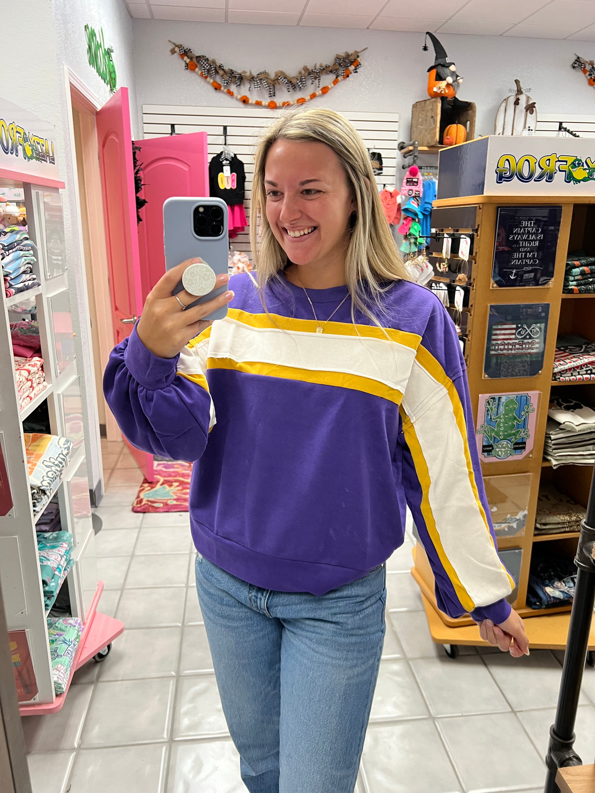 Gameday Colorblock Top