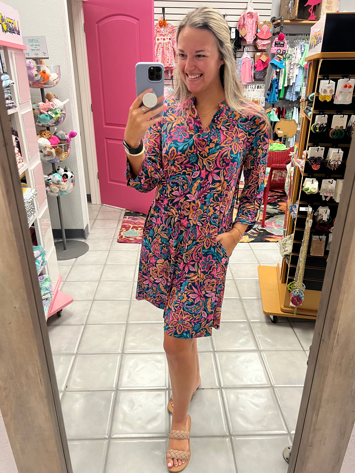 DS Scarlett Dress Dark Teal