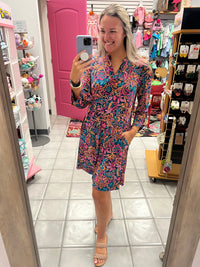 DS Scarlett Dress Dark Teal