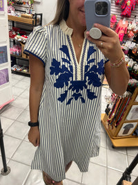 Striped Mini Dress