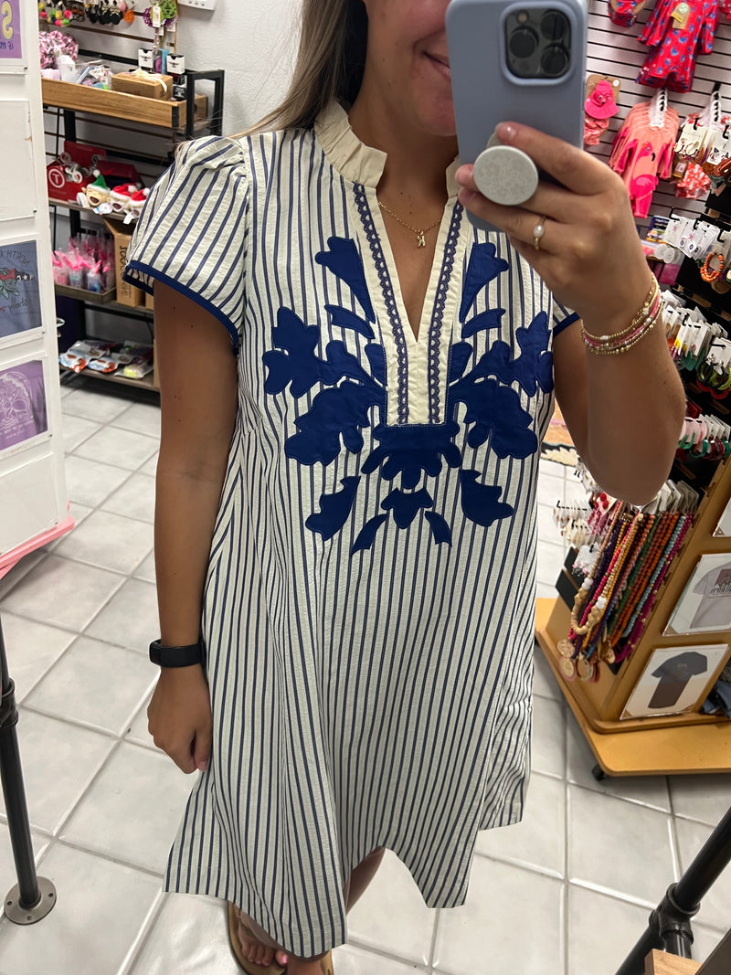 Striped Mini Dress