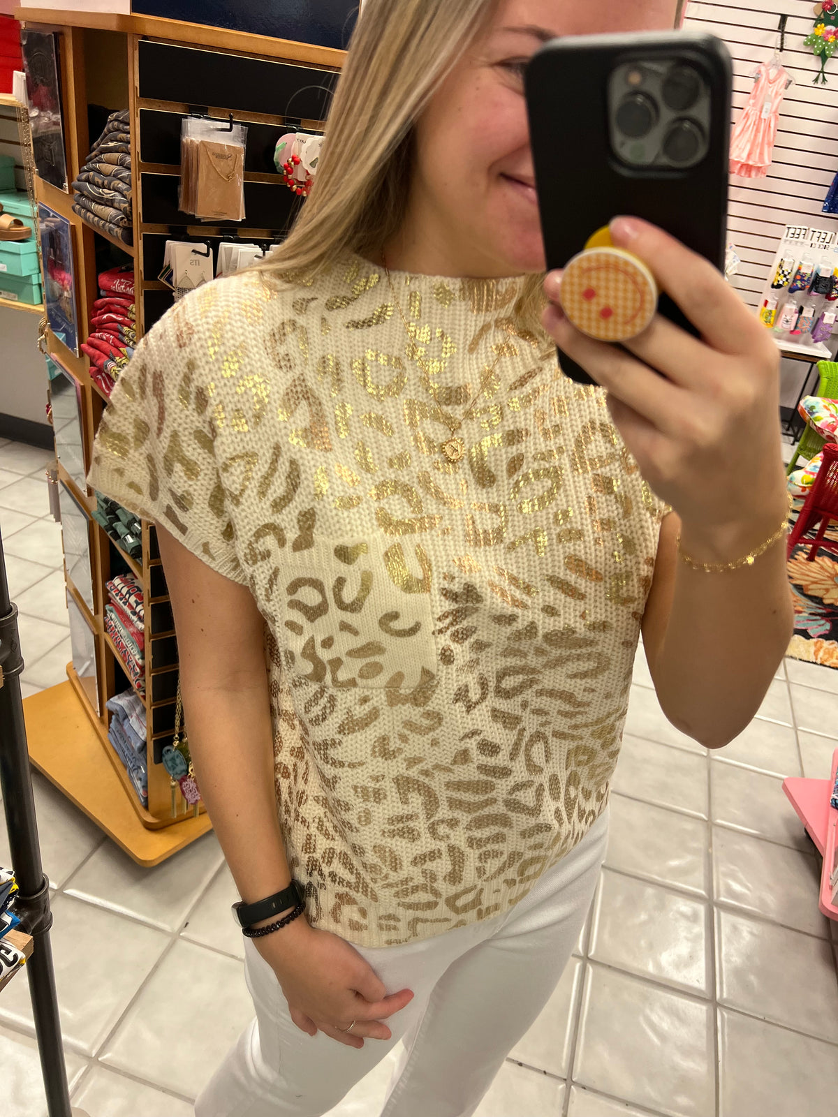 Cheetah Sweater*