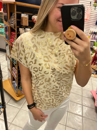 Cheetah Sweater*