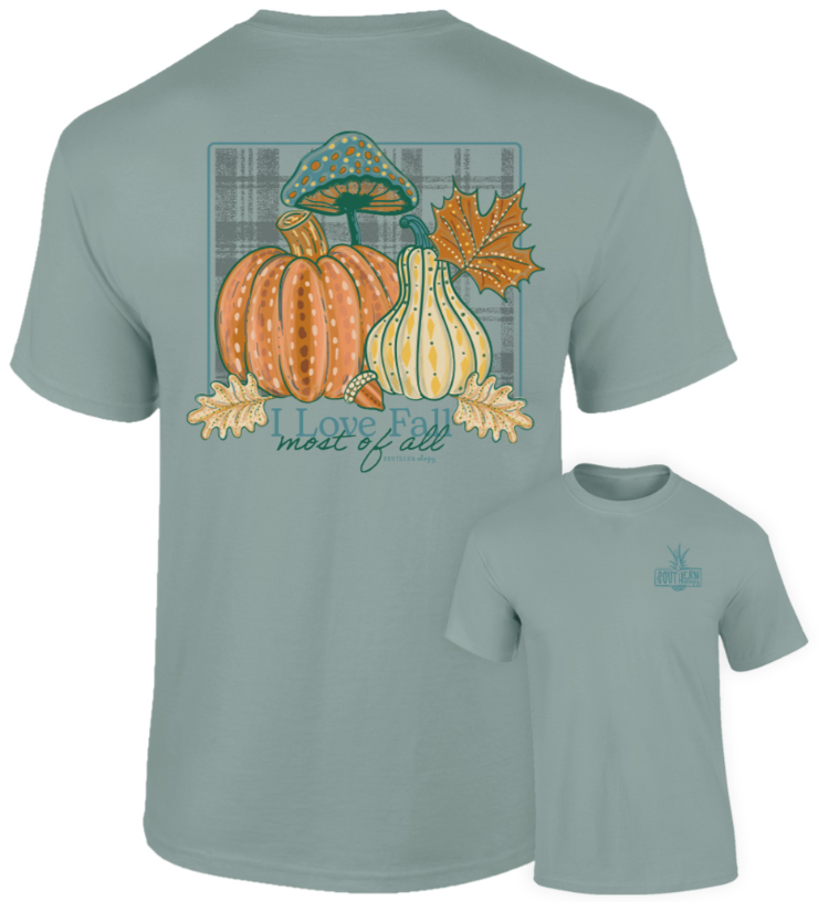 Southernology® I Love Fall Most of All T-Shirt