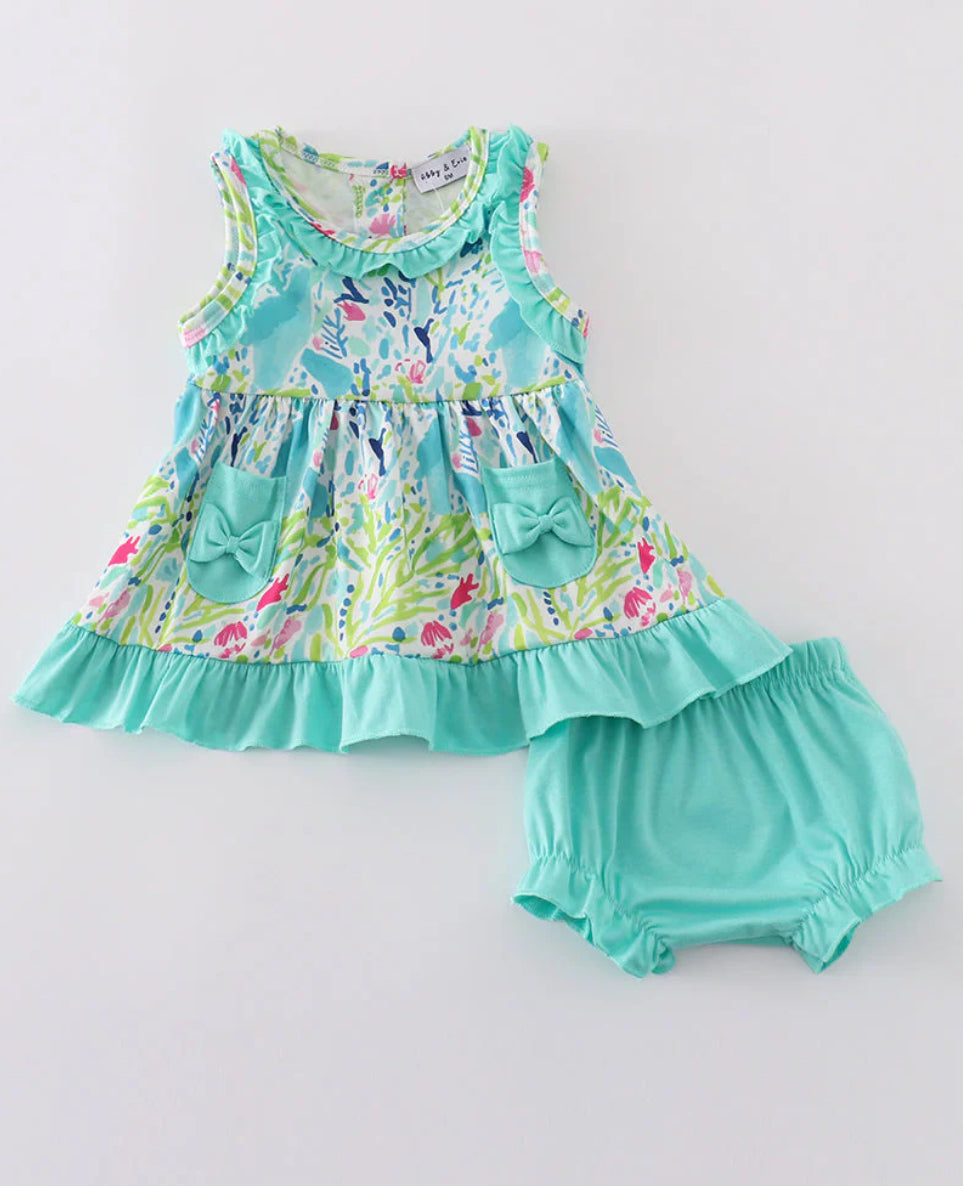 Tropical Breeze Bloomer Set