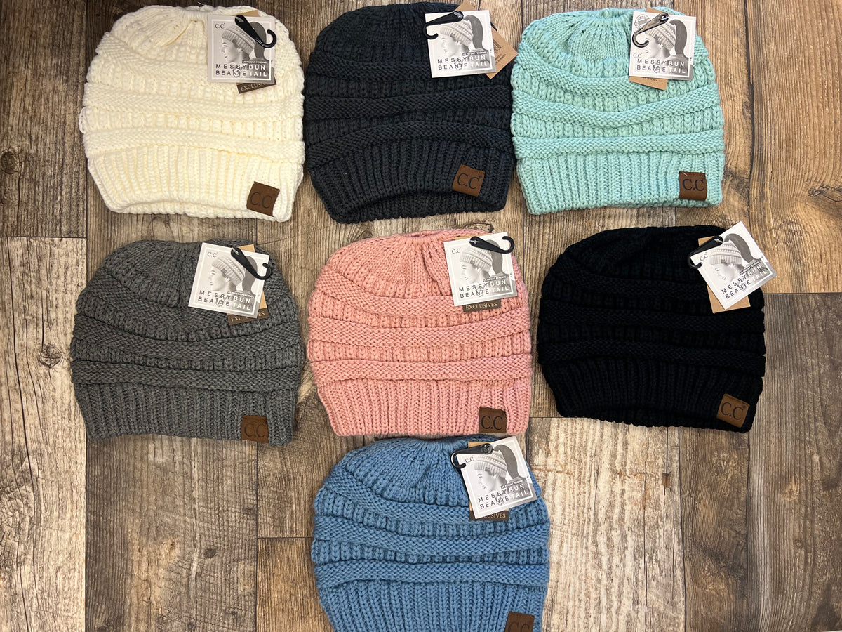 CC Ponytail Beanie