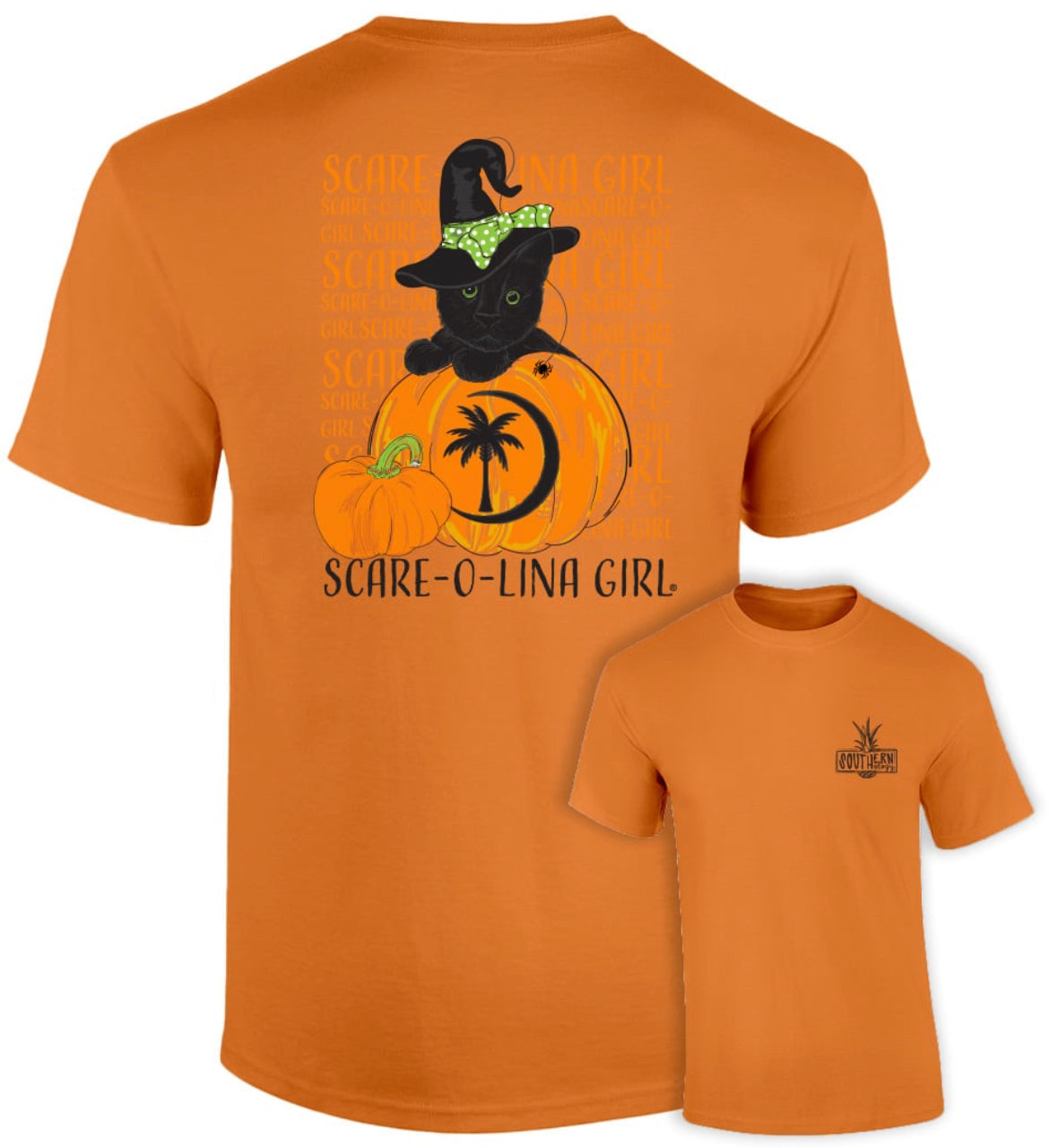 Southernology Witches Cat T-shirt