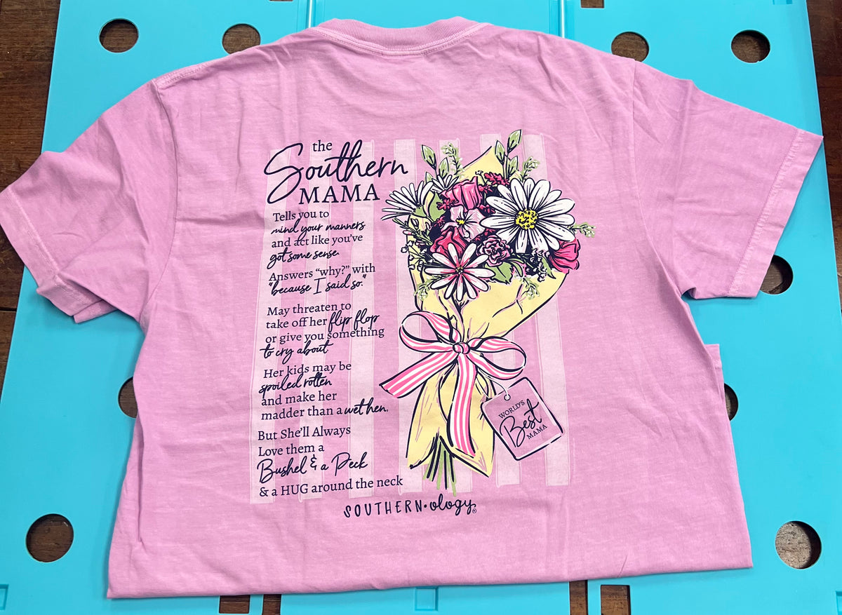 Southernology Southern Mama Bouquet SS Tshirt