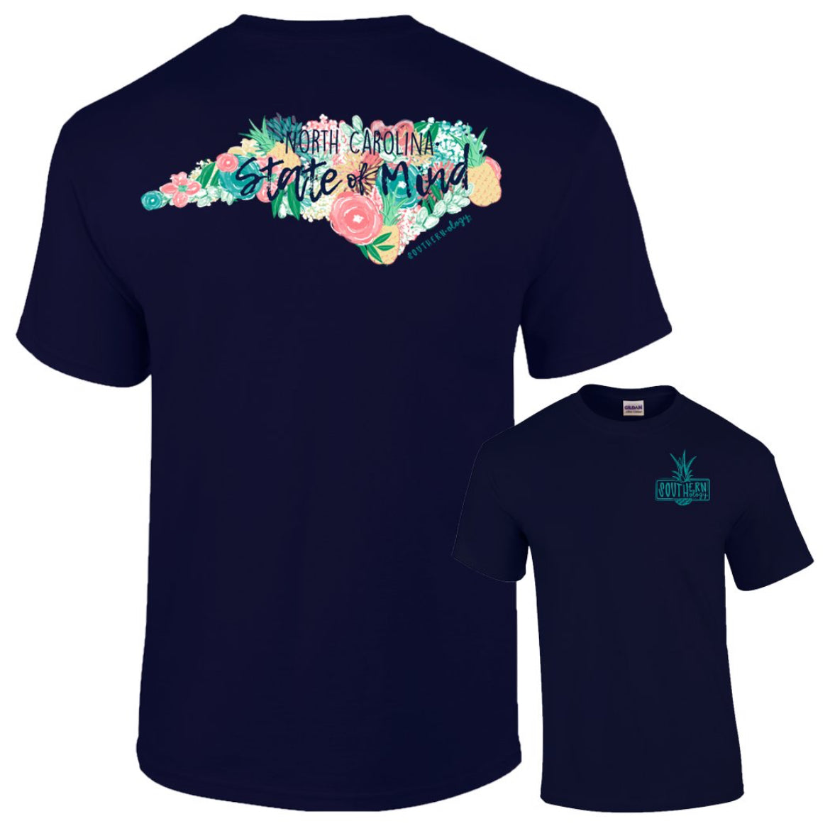 Southernology NC State of Mind SS Tshirt*
