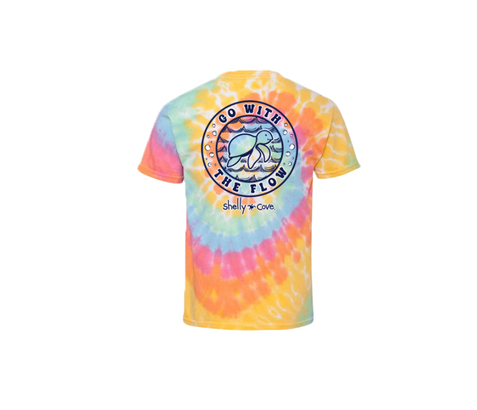 YOUTH Shelly Cove GO With the Flow SS Tshirt*