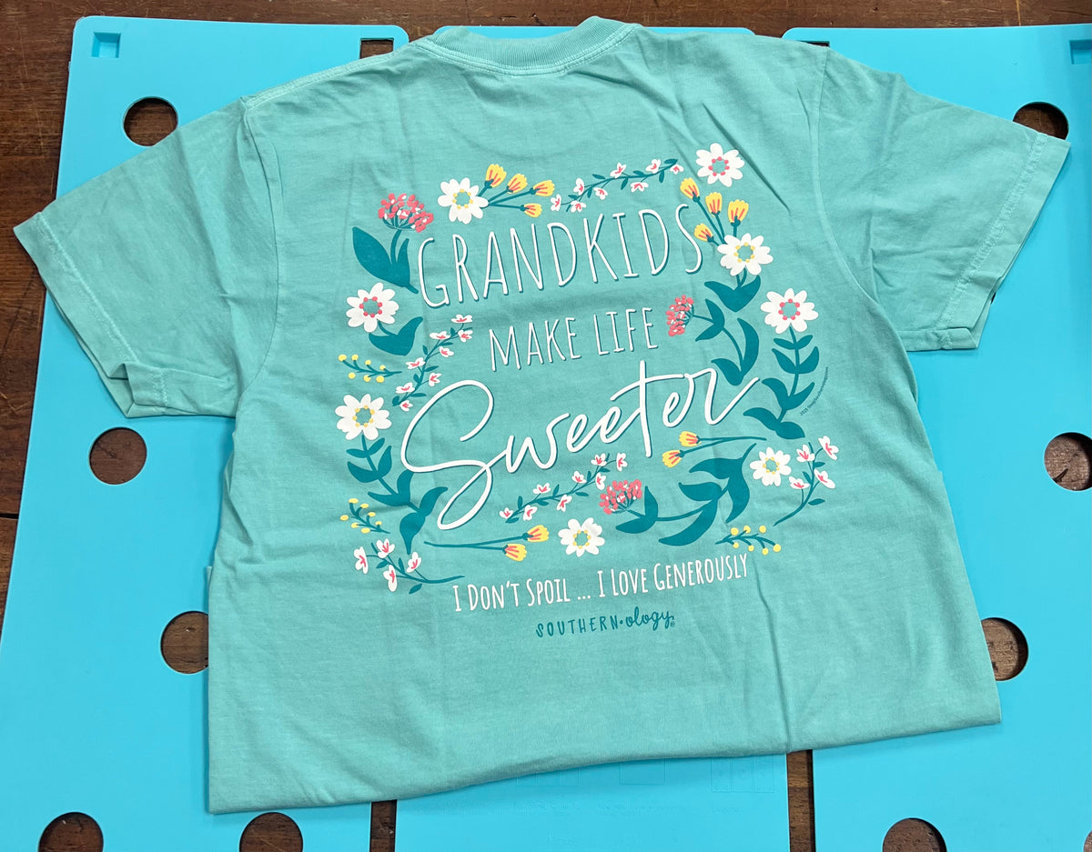 Southernology Grandkids Make life Sweeter SS Tshirt