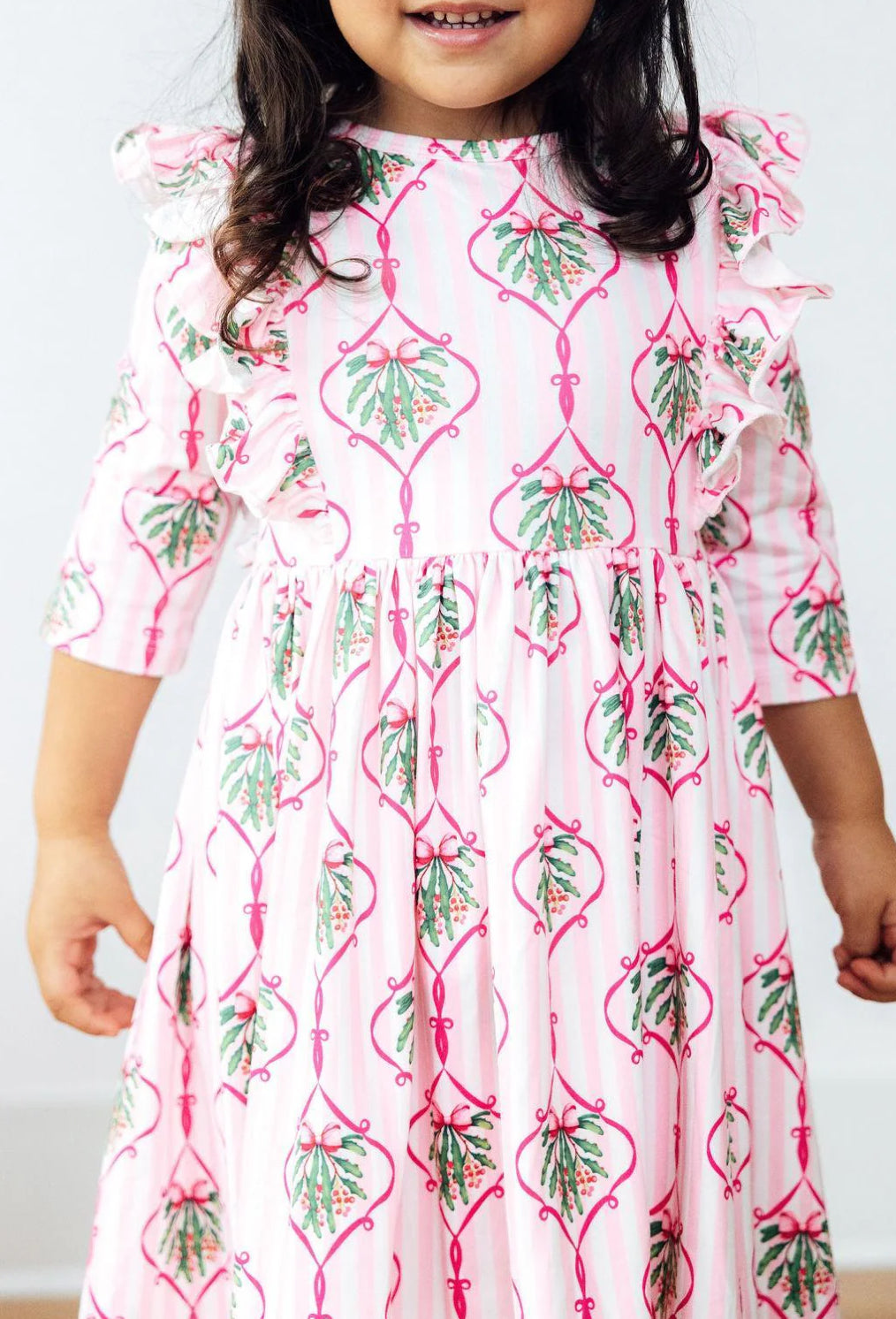 Merry Mistletoe Twirl Dress