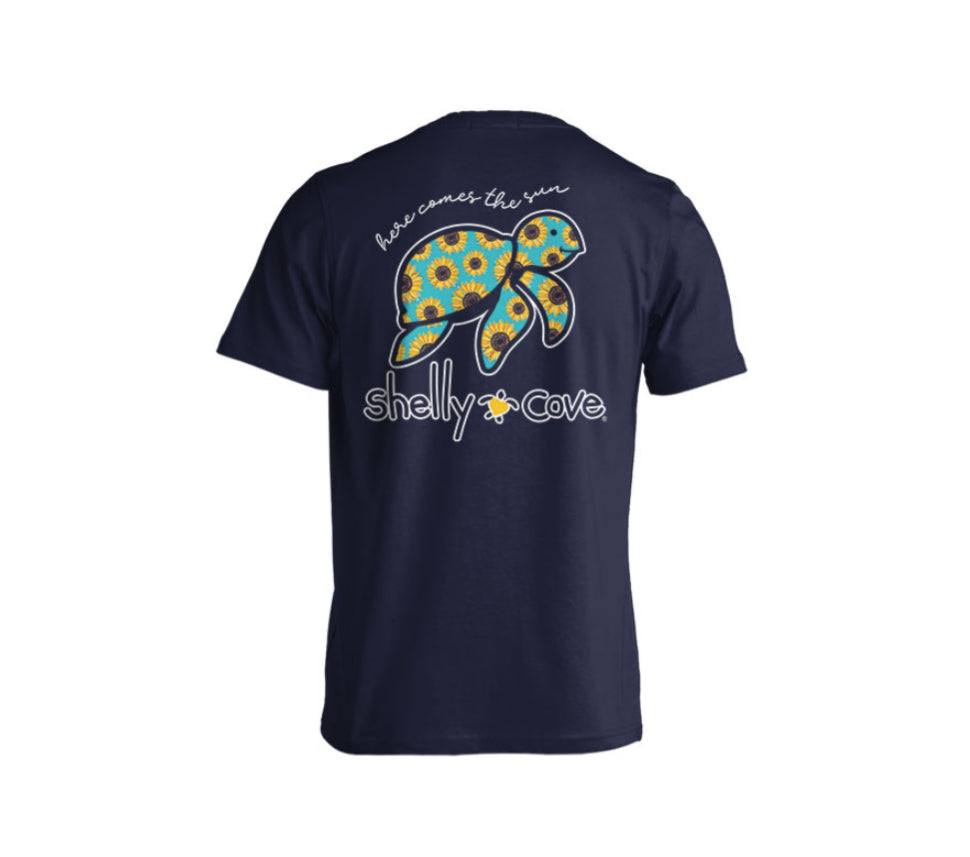 Shelly Cove Here Comes the Sun SS Tshirt*