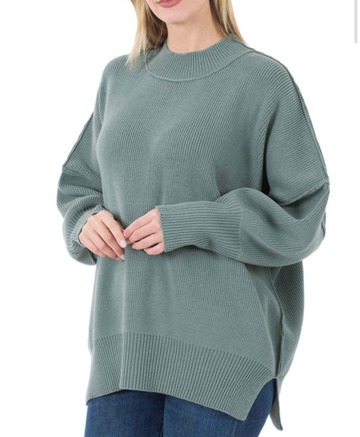 Z Oversized Chunky Sweater*