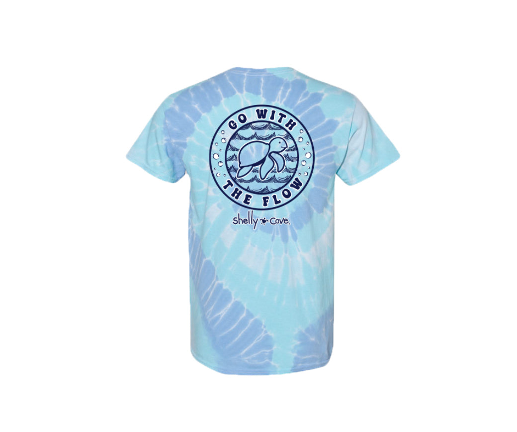 Shelly Cove Go With the Flow SS Tshirt*