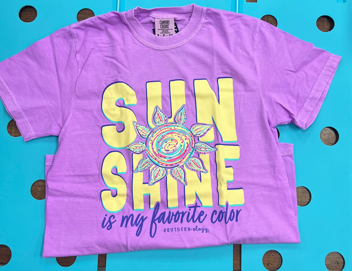 Southernology Sunshine is my Favorite Color SS Tshirt