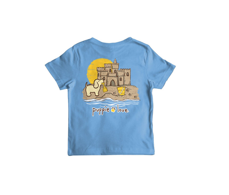 YOUTH Puppie Love Sandcastle SS Tshirt*