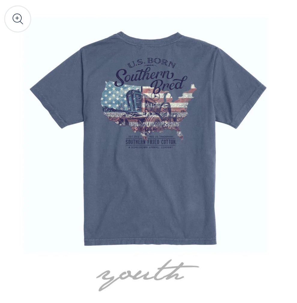 SFC YOUTH Southern Bred Tractor SS Tshirt
