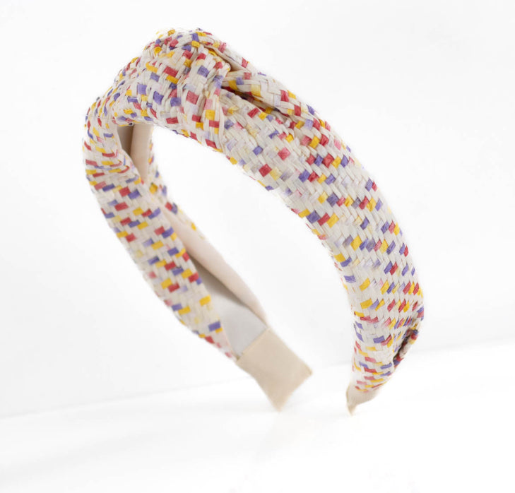 Straw Knotted Headband*